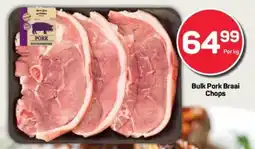 Pick n Pay Bulk Pork Braai Chops offer