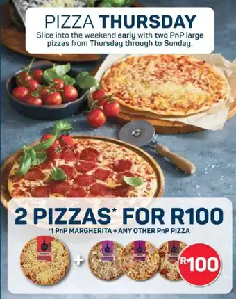 Pick n Pay 2 Pizzas for R100 offer