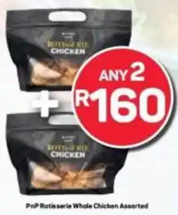 Pick n Pay PnP Rotisserie Whole Chicken Assorted offer
