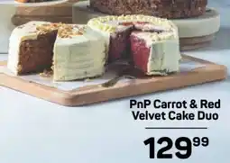 Pick n Pay PnP Carrot & Red Velvet Cake Duo offer