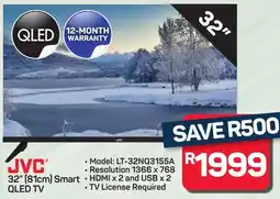 Pick n Pay Hypermarket JVC 32" 81cm Smart QLED TV offer