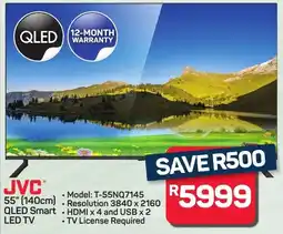 Pick n Pay Hypermarket JVC 55" 140cm QLED Smart LED TV offer