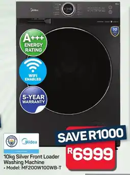Pick n Pay Hypermarket Midea Silver Front Loader Washing Machine offer