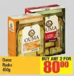 Big Save Ouma Rusks offer