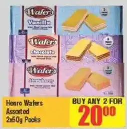 Big Save Henro Wafers Assorted offer