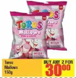 Big Save Toros Mallows offer