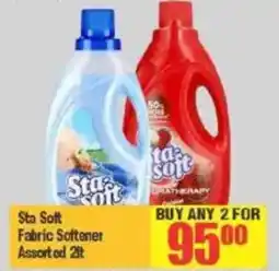 Big Save Sta Soft Fabric Softener Assorted offer