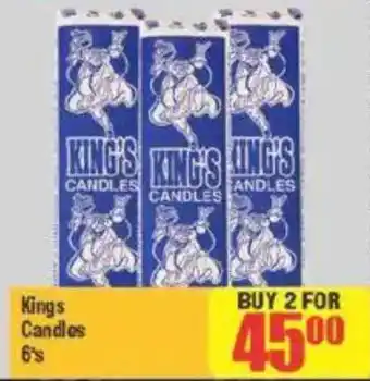 Big Save Kings Candles offer