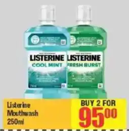 Big Save Listerine Mouthwash offer