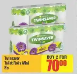 Big Save Twinsaver Toilet Rolls Mini offer