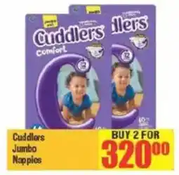 Big Save Cuddlers Jumbo Nappies offer