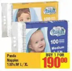 Big Save Panda Nappies offer