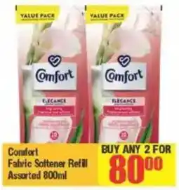 Big Save Comfort Fabric Softener Refill Assorted offer