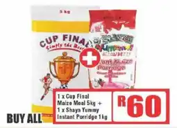 Big Save Buy all for R60 offer
