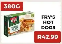 Saverite Fry's hot dogs offer