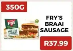 Saverite Fry's braai sausage offer