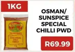 Saverite Osman/ sunspice special chilli pwd offer