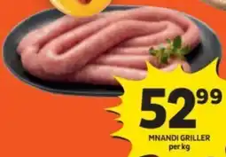 Shoprite Mnandi griller offer