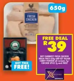 Shoprite Farmbest fresh chicken braai pack offer