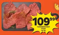 Shoprite Tenderised beef steak offer