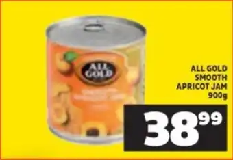 Shoprite All gold smooth apricot jam offer