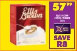 Shoprite Ellis brown coffee creamer offer