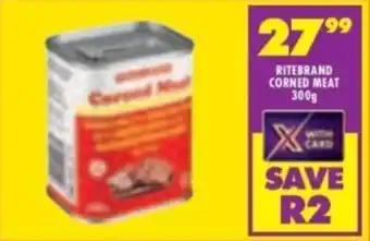 Shoprite Ritebrand corned meat offer