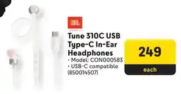 Makro JBL Tune 310C USB Type-C In-Ear Headphones offer