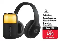 Makro Volkano Wireless Speaker and Headphones Bundle offer