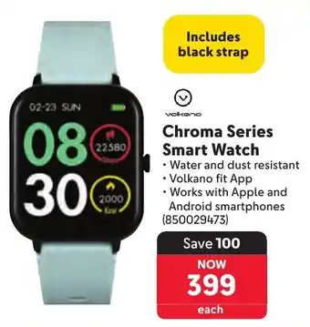 Makro Volkano Chroma Series Smart Watch offer