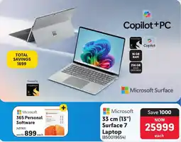 Makro Microsoft 33 cm 13" Surface 7 Laptop offer