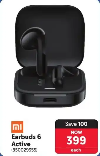 Makro Xiaomi Earbuds 6 Active offer