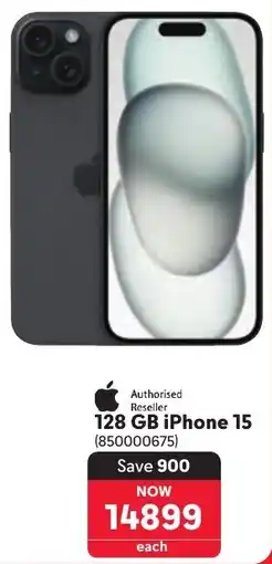 Makro iPhone 15 128GB offer