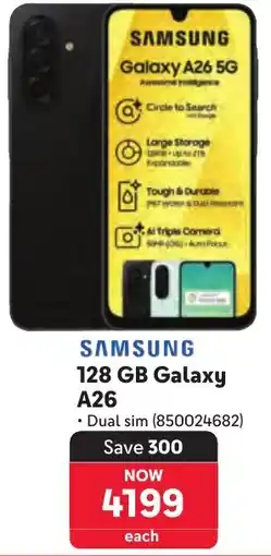 Makro SAMSUNG Galaxy A26 128GB offer