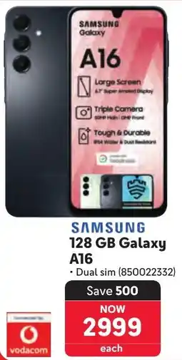 Makro SAMSUNG Galaxy A16 128GB offer