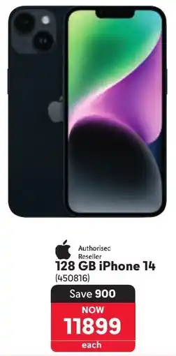 Makro iPhone 14 128GB offer