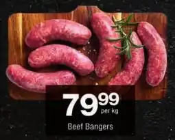 Checkers Beef Bangers offer