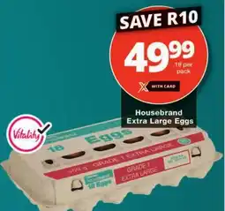 Checkers Housebrand Extra Large Eggs offer