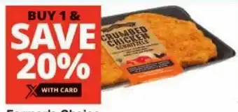 Checkers Farmer's Choice Crumbed Chicken Schnitzels offer