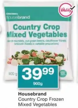 Checkers Housebrand Country Crop Frozen Mixed Vegetables offer