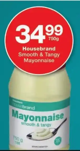 Checkers Housebrand Smooth & Tangy Mayonnaise offer