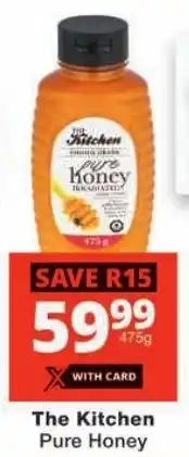 Checkers The Kitchen Pure Honey offer