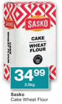Checkers Sasko Cake Wheat Flour offer