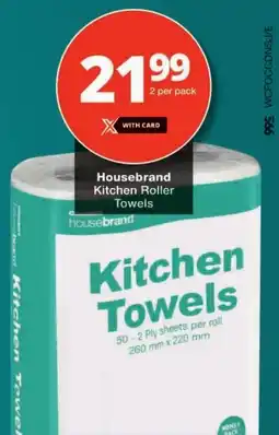 Checkers Housebrand Kitchen Roller Towels offer