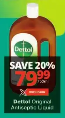 Checkers Dettol Original Antiseptic Liquid offer