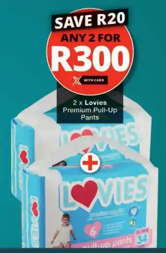 Checkers Lovies Premium Pull-Up Pants offer