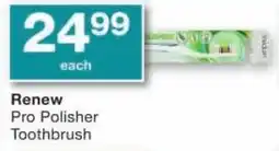 Checkers Renew Pro Polisher Toothbrush offer