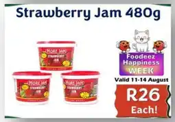 Foodeez Strawberry Jam offer