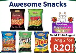 Foodeez Awesome Snacks offer