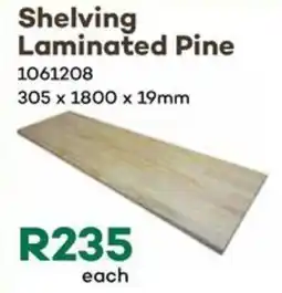Timbercity Shelving Laminated Pine offer